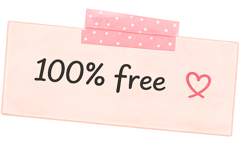 100% free